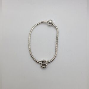 Sterling silver The Mandalorian Grogu baby yoda charm - New